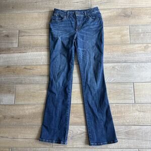 Wranglers Aura Womens Jeans Measures 28Wx32L Bootcut Medium Wash Cowgirl Western